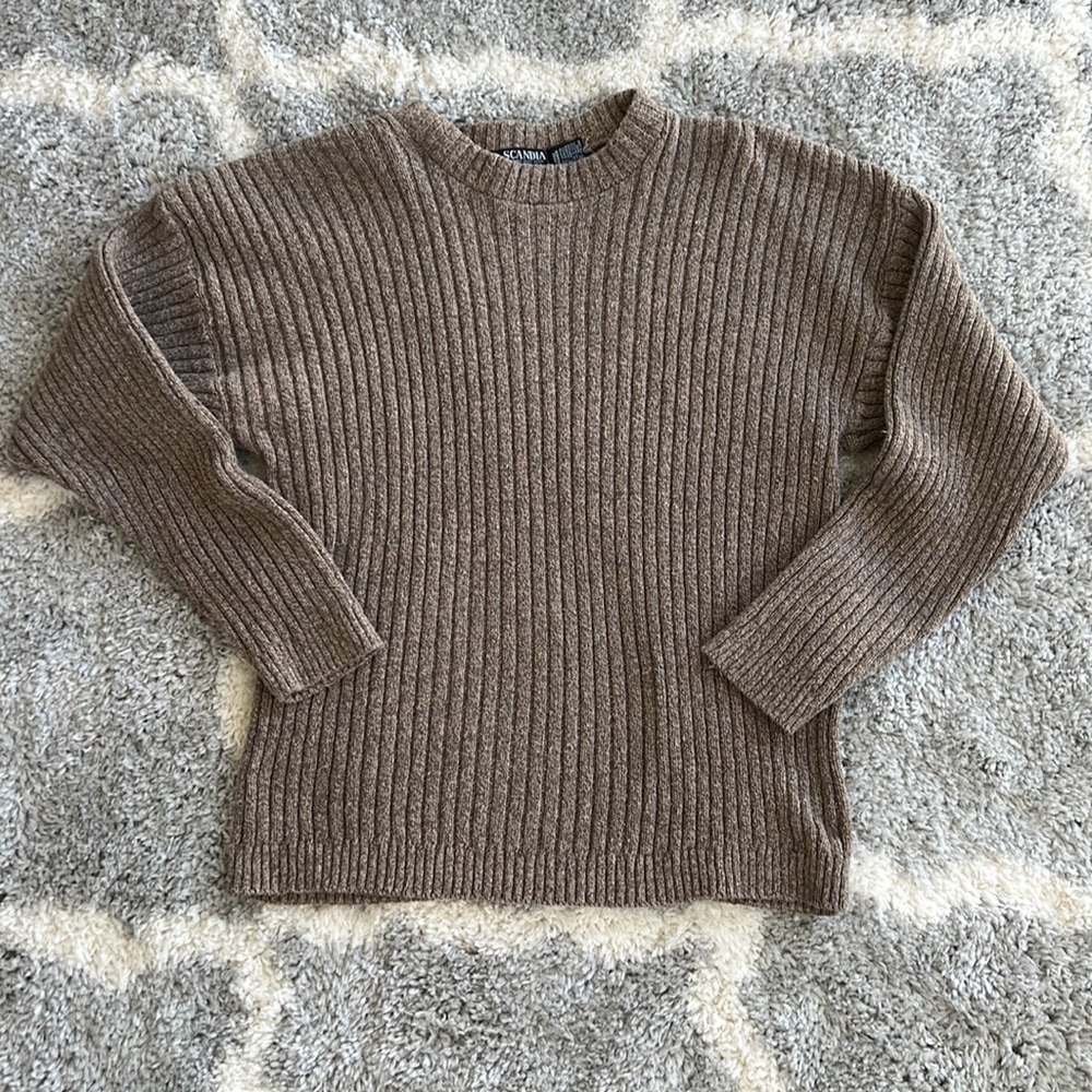 Scandia Men’s Large Knit Vintage Sweater